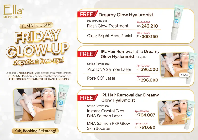 FRIDAY GLOW-UP, DAPATKAN FREE-NYA!