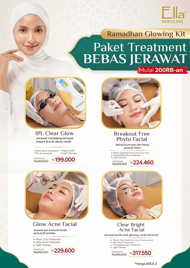Paket Treatment Bebas Jerawat