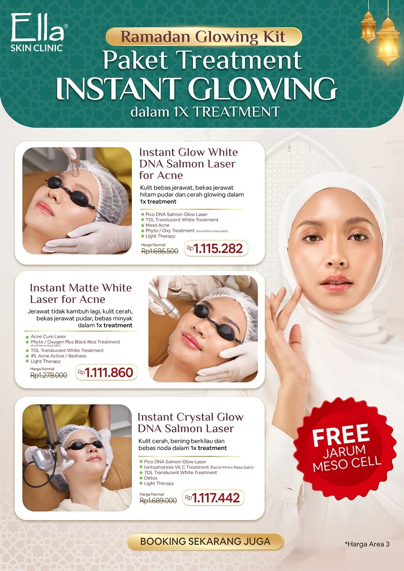 Paket Treatment Instant Glowing